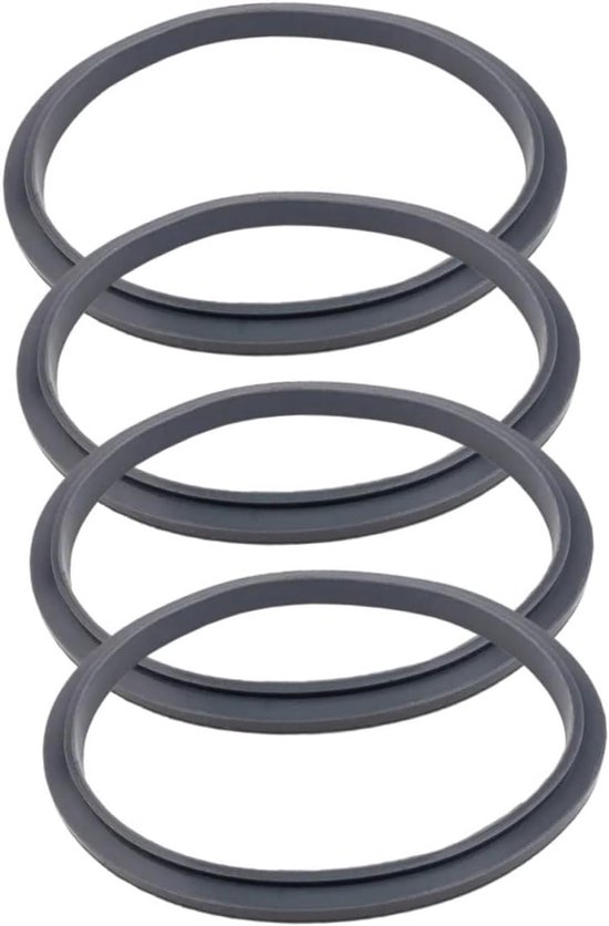 4 stuks Afdichtring - Water Bestendige Sluitring - Blenderpakkingen - voor NutriBullet Personal Blender - Voor 600W en 900W - Blender Vervangende Onderdelen van Merkloos