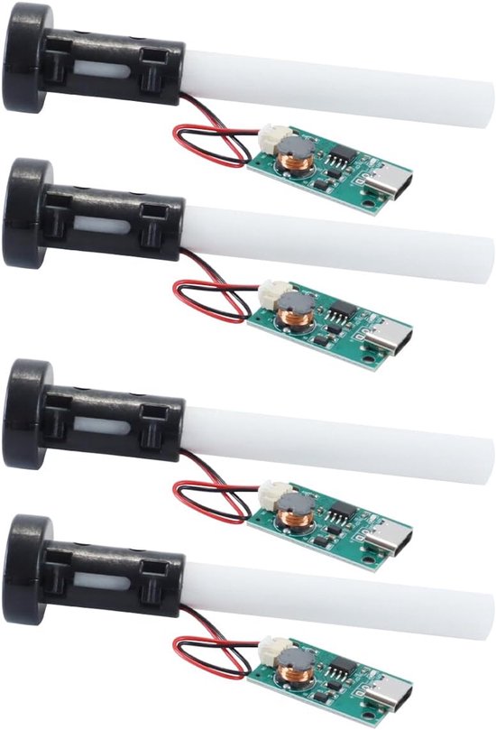 4 stuks ultrasone mistmaker - USB-verstuiverfilmplaat, DIY-accessoires voor luchtbevochtiger en mistmachine