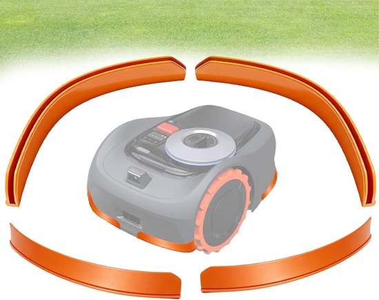 4 stuks/set voor Navimow i105e, Navimow, Segway Navimow i105e, bescherming voor robotmaaier Segway Navimow i105Ei 108E robotmaaierbescherming, duurzaam, verhoogt de levensduur, gebruik voor tuinrobots