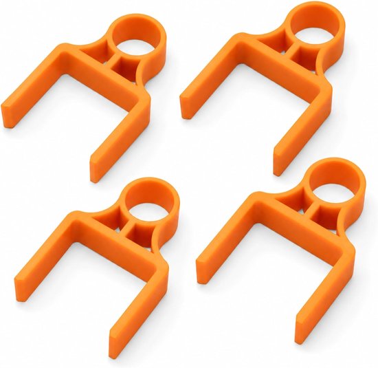 4 x demontagesleutels, compatibel met Gardena Sileno City Life Minimo & Husqvarna Automower 305 310 315 405X 415X, geschikt voor 00059-32.156.01, oranje, accessoires voor robotmaaier