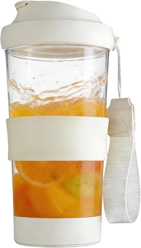 450ml elektrische shaker, afmetingen 9 × 9,5 × 18,6cm, Tritan elektrische shakerfles, eiwitshaker, USB-C oplaadbaar voor eiwitdranken en milkshakes