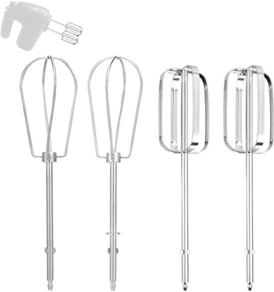 4st Handmixer Klopperopzetstuk voor MX600B MX3200B MX600R MX1500W MX610B