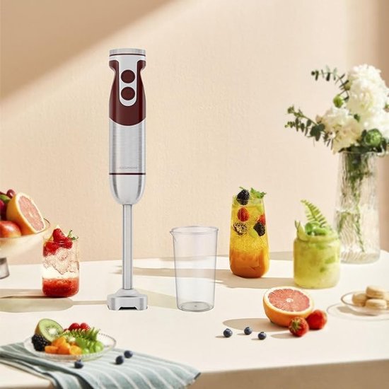 5-in-1 Handmixer met Verbeterde Koperen Motor en Titanium Blenderas van MasterChef