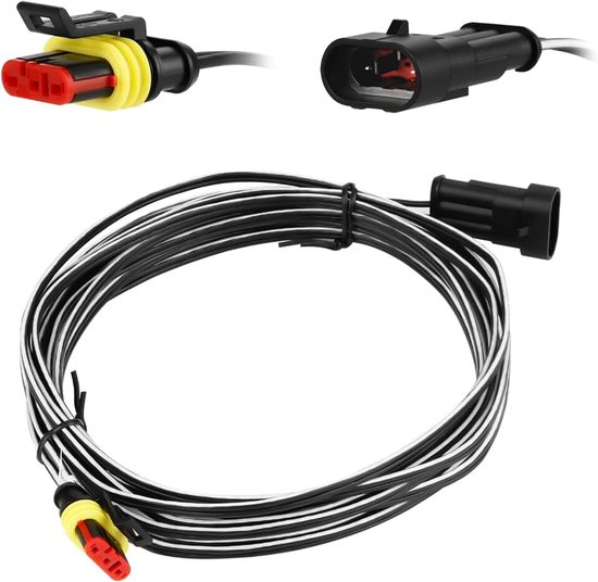 5 m laagspanningskabel, transformatorkabel, compatibel met Gardena Robotic R38Li, R40Li, R80Li, SILENO City, Sileno+ R100Li robotmaaier, grasmaaier Husqvarna Automower 105 305 310