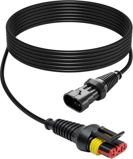 5 m stroomkabel compatibel met Sileno City, oplaadkabel voor Husqvarna Automower 320 330x 2013-2015, 105 305 310 315X 405X 415X 420 430X 2015+, voor Gardena 2016+ robotmaaier
