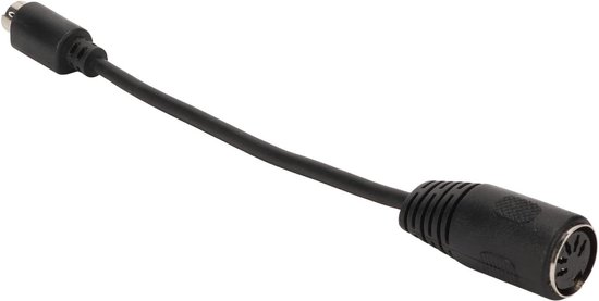 5 Pin DIN naar kabeladapter, 5 Pin DIN bus naar 6 Pin MIDI plug kabel voor muziekinstrumenten, 15 cm lengte van Merkloos