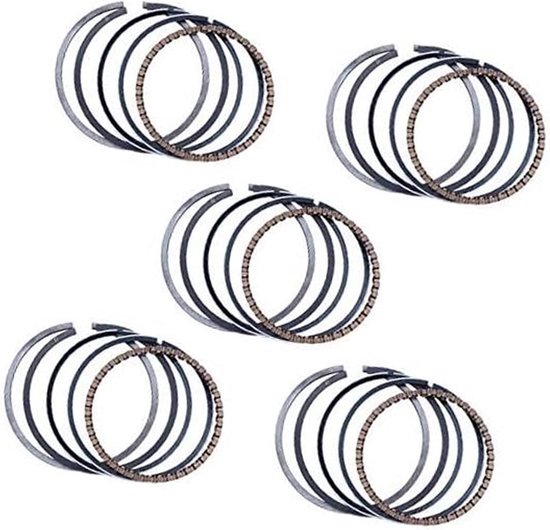 5 Set 39MM Zuigerveren, for GX31 GX35 GX35NT Motor HHT35S UMK3 Trimmer Bosmaaier #13010-ZM5-000 zuigerveer voor tuinmachines