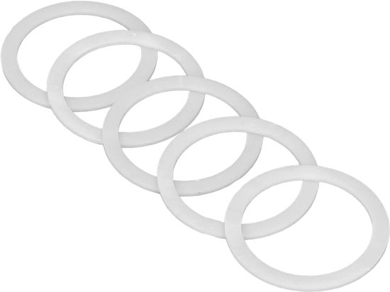 5 Stuks Badge Machine Onderdelen / Rondjes Snijder Gasket Set voor DIY Badges (Diverse Maten)