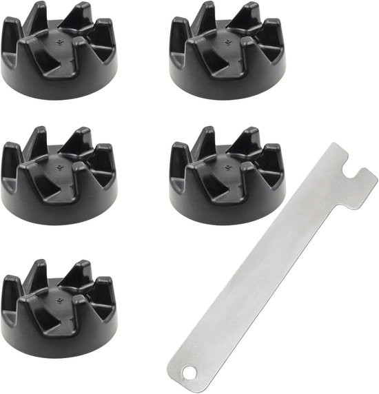 5 stuks rubberen mengkoppeling met verwijdergereedschap voor KitchenAid 9704230 van Impresa Products