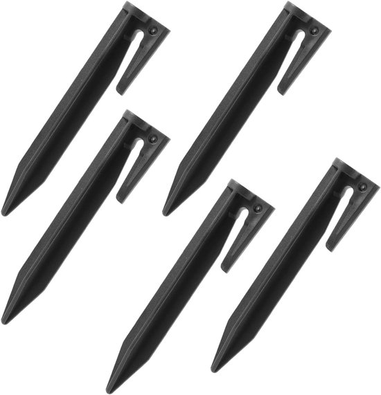 50 stuks haken grondpennen voor robotmaaier, grondspieën, grondhaken, kabelharingen, haaknagels, begrenzingsdraad kabelharingen compatibel met Husqvarna, Gardena, Worx, Bosch, Yard Force