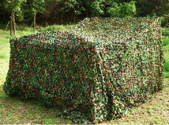 5x3 meter camouflage net groen van Toolport
