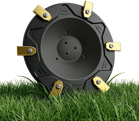 6 stuks, compatibel met Ecovacs Goat O500, O800, O1200, G1-800, G1-2000, G1, premium maaiborden, glasvezelversterkte kunststof, voor 6 messen