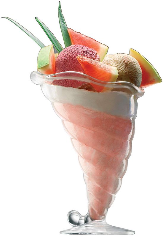 6 Stuks IJsbekers - 300 ml Voor Desserts van Mepal