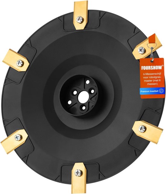 + 6 Stuks Vervangende Messen Compatibel met Husqvarna Automower 420 430x 440 520 550, 400 Serie OUD tot Modeljaar 2019 Mes Schijf Grasmaaier Robot