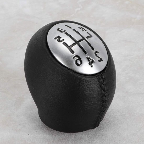 6 Versnellingen Auto Versnellingspook Knop, Vervangende Versnellingsknop voor Megane III, Stijlvolle en Duurzame Shifter Accessoire van Merkloos