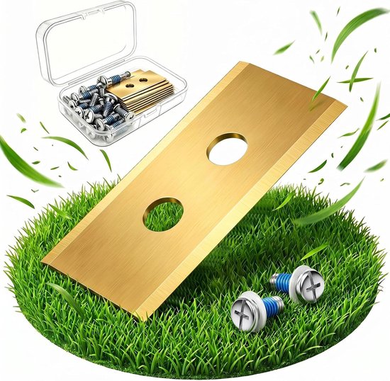 60 stuks reservemesjes, compatibel met alle Mammotion Luba en Yuka robotmaaiers