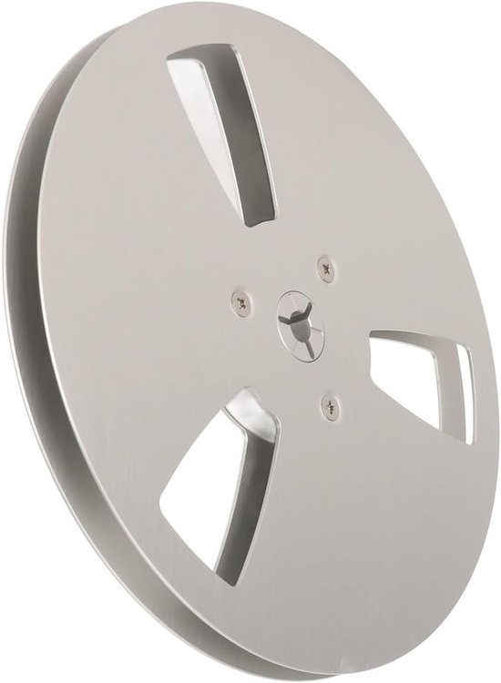 7 Inch 1/4 Lege Opname Spoel voor Audiotape, Universele 3 Gaten, Aluminium Opname Accessoire voor Geluidsopnames en Reproductie van Merkloos