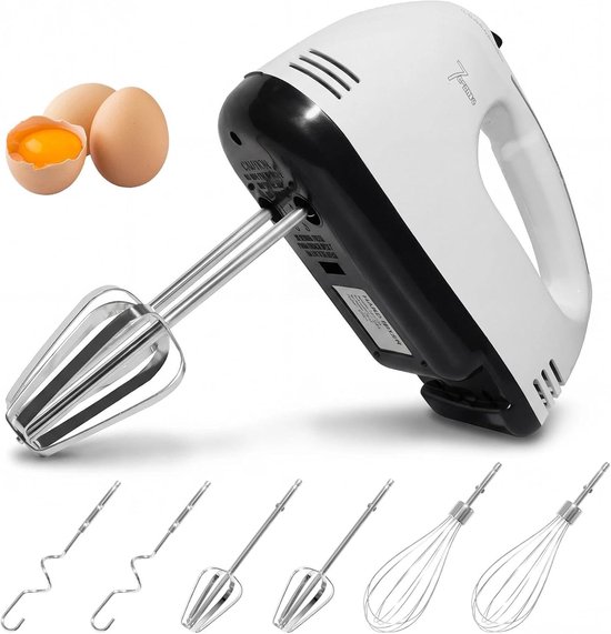 7-stage mixer electric whisk with 5 stainless steel - ShopVlot