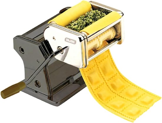 - 725404 Ravioli accessoire voor de pastamachine, Zilver