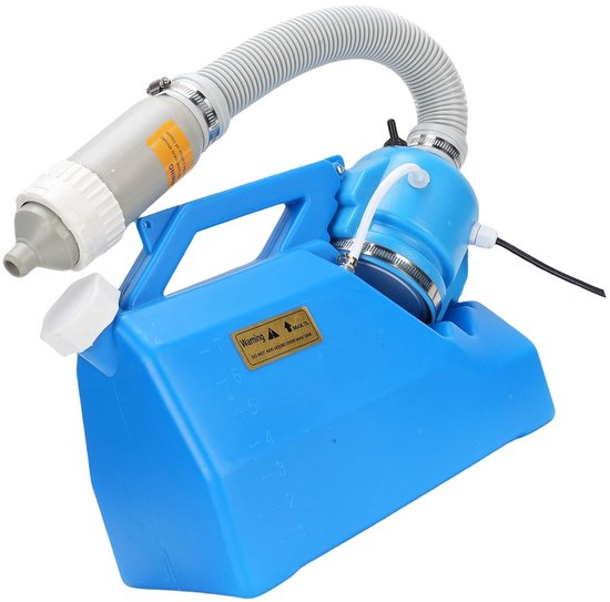 7L Elektrische ULV Fogger Sprayer Machine Portable Mist Atomizer met Instelbare Stroomsnelheid 60º Klep & ≤100 Microns Mist voor Buitengebruik (EU -plug 220V)