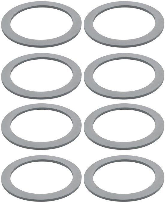 8-delige blenderpakking voor optimale afdichting, rubberen O-ring vervangingen voor blenders, geschikt voor diverse merken
