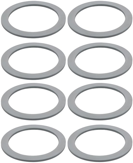 8-delige vervangingsset voor blenderafdichtingen, rubberen O-ringen voor optimale sealing en compatibiliteit met diverse blenders