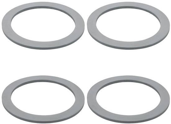 8 Stuks Blender O-Ringen voor Vervanging, Rubber Grijze O-Ringen voor Goede Afsluiting en Compatibiliteit met Diverse Blendermerken