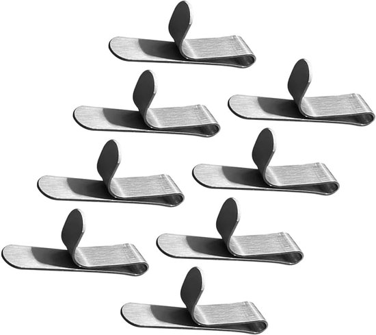 8 Stuks Taartring-Fixierclip, Verstelbare Taartring Clips, Bakaccessoires Van Roestvrij Staal, Zilver