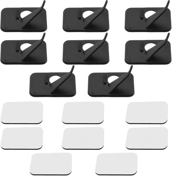 8Pcs Archery Rest Left Hand Plastic Arrow Rest Archery Arrow Rest Pad Self Adhesive Arrow Sticker Accessories for Hunting Shooting Targeting