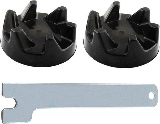 9704230 - Mixerkoppeling - met sleutel - Vervangend onderdeel - geschikt voor KitchenAid KSB5WH KSB5 KSB3-drivers van Merkloos