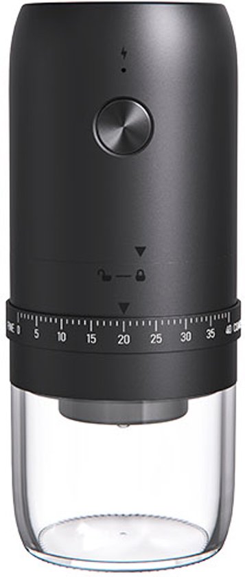 A3 Koffiemolen - Elektrisch & Oplaadbaar, Type C van Merkloos