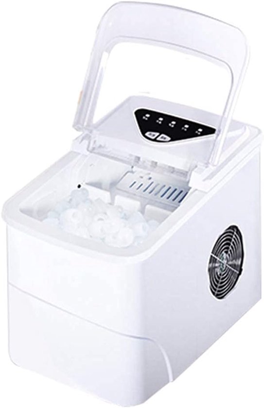 Aanrecht ijsmachine - IJsklontjes maker - Snelle ijsblokjes - 15 kg per dag - 2L capaciteit van Merkloos