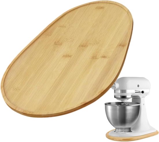 Aanrechtmat Keukenmixer - Schokabsorberend Keukengerei - Stille Stabiliteit - Houten Basis Schuimlaag - 387 cm - Niet gespecificeerd