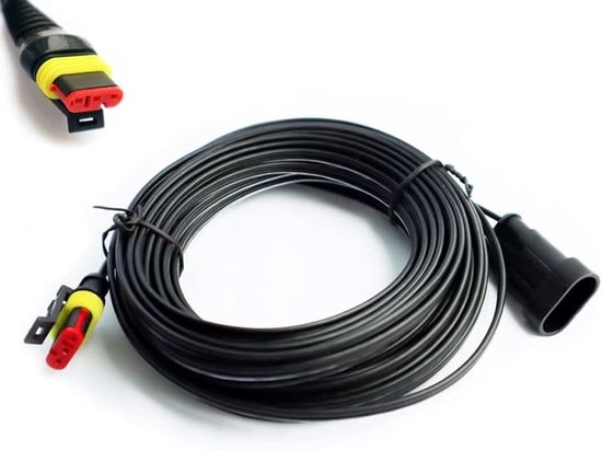 Aansluitkabel voor transformatorvoeding en laadstation voor Gardena robotmaaier R38Li R40Li R45Li R50Li R70Li R75Li R80Li 2016+, Sileno 2018+, McCulloch Rob R600 R800 R1000 Grasmaaier, 2018+, McCulloch Rob R600 R800 R1000 Grasmaaier, 2 0 M