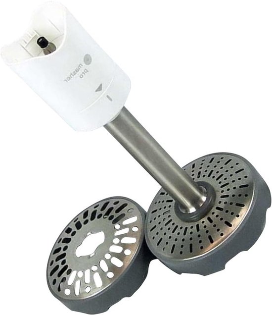 Aardappelpers - Keukenmachine Accessoire - Fijne Puree Maken - Vaatwasserbestendig - 0.42 Kilogram - Zilver