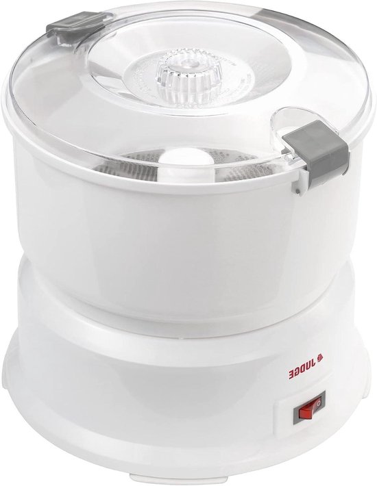 Aardappelschilmachine - Keukengadget - Eenvoudig schillen - Volledig automatisch - 28 x 28 x 29 cm - Wit