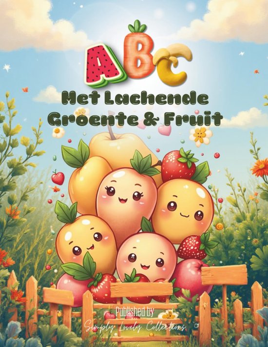 ABC - Met Lachende Groente & Fruit - ShopVlot