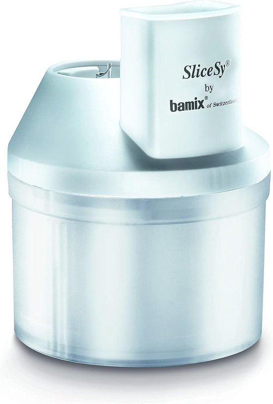 Accessoire SliceSy voor Staafmixers vanaf 180 Watt - Multifunctionele Keukenmachine voor Snijden, Malen, Hakken van Bamix