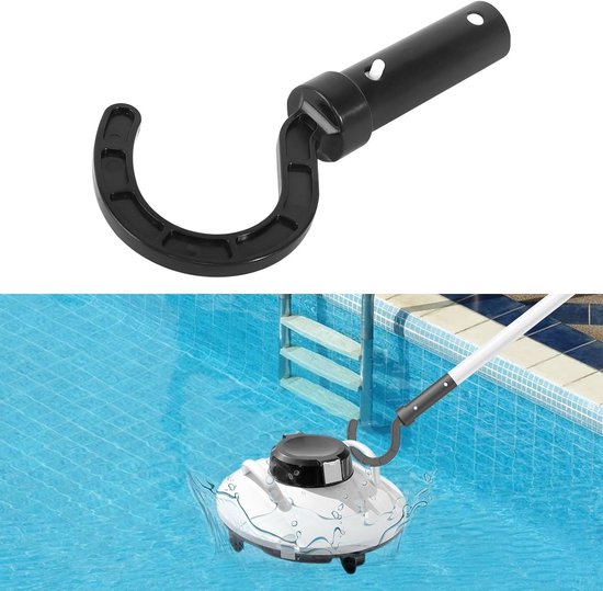 Accessoirehaak voor zwembadrobot, hoogwaardig ABS-kunststof, stangmontage, zwembadreiniging