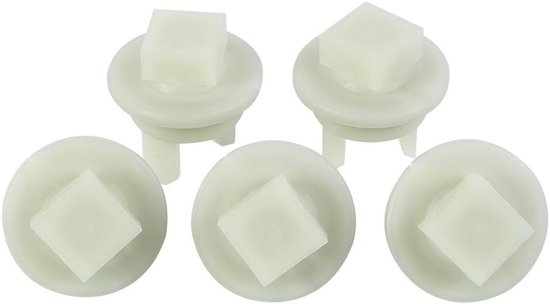 Accessoires voor Keukenmachines - Vijfdelige Set Vervangende Onderdelen voor Vleesmolens, Geschikt voor Diverse Keukenapparatuur en Gemaakt van Duurzaam Plastic van Merkloos