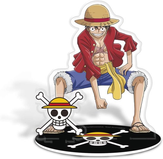 Acryl Monkey D. Luffy Gadget van Merkloos
