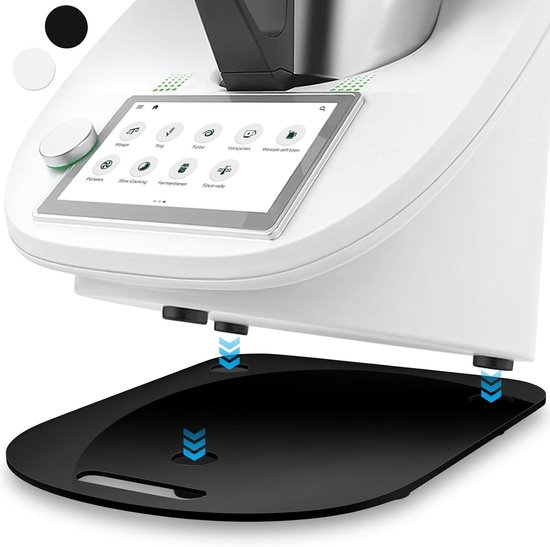 Acrylaat Glijbord voor Thermomix TM6/TM5, Perfect voor Koken, Ondersteuning voor Keukenaccessoires, Lichtgewicht en Duurzaam, Ideaal voor Bereiden en Serveren