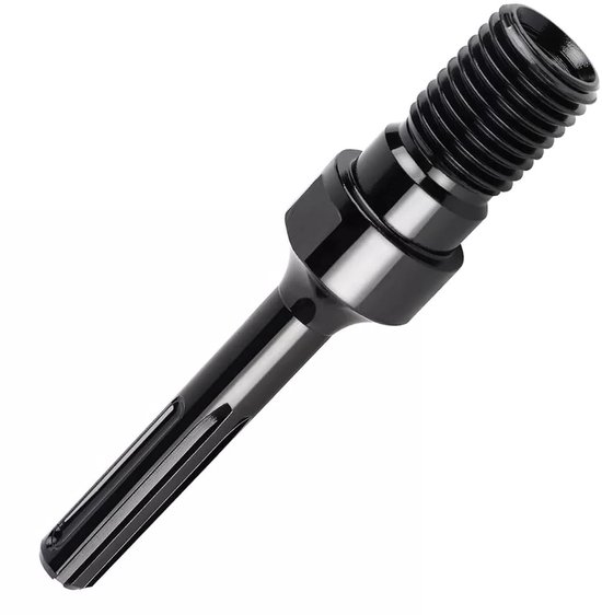 Adapter voor SDS Max voor Kernboor, Diamantboor en Elektrische Hamer - Totale Lengte 190mm, Kernboor Verlenging, 1 1/4 inch UNC Verbinding
