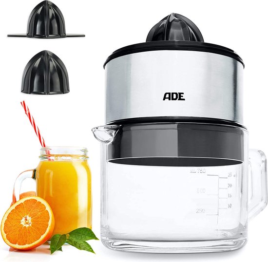 ADE KA 1803 elektrische citruspers 1 l 60 W Zwart, Wit van Merkloos