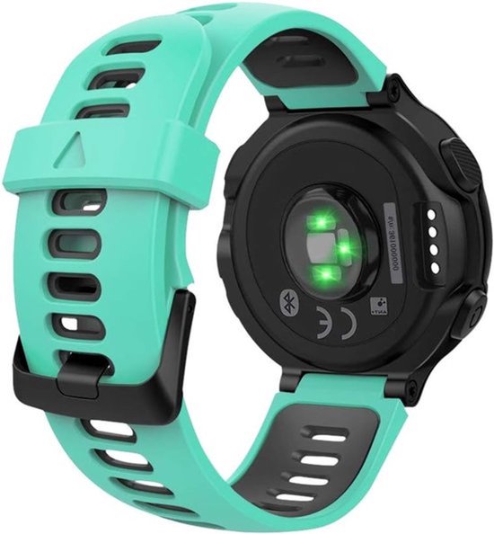 Ademende Vervangbare Siliconen Sporthorloge Band met Sluiting voor Garmin Forerunner 735XT/220/230/235/620/630 - Comfortabel, Duurzaam en Stijlvol