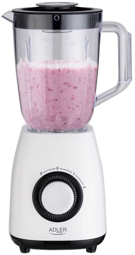 Adler AD 4085 - Blender - 1,5 liter - lichtgewicht kan - Keukenblender - 1000 W
