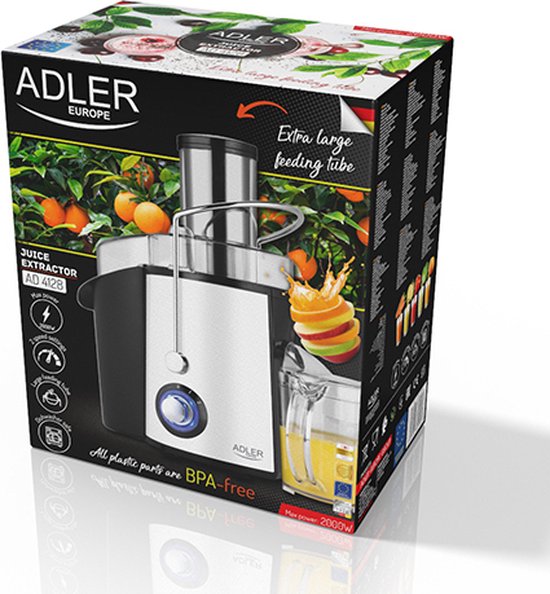 Adler AD 4128 - Juice Extractor - Juicer - 1000 Watt van Adler
