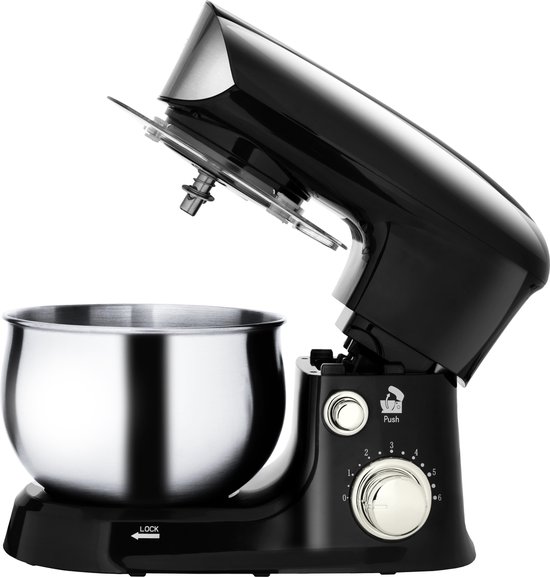 Adler AD 4226 B - Planetaire keukenmachine 1200W - Zwart van Adler