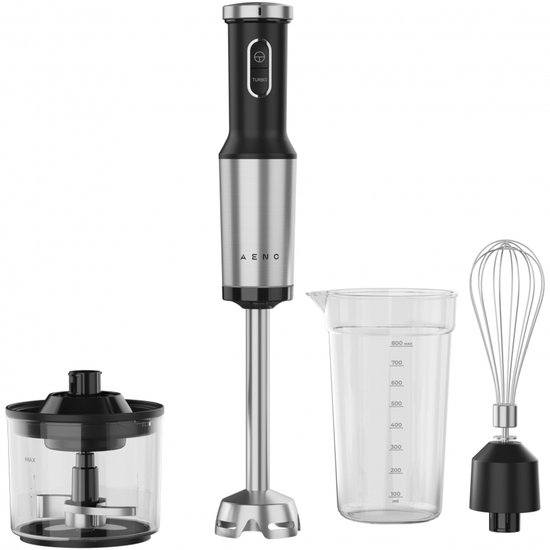 AENO HB4 Serie - Staafmixer - 1200W - Turbo - Zwart van Merkloos