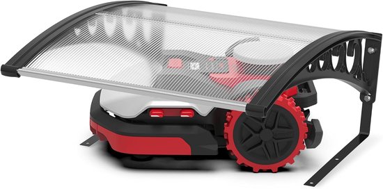 Afdekkingen voor grasmaaiers, 103 x 81 x 45 cm, garage dak voor robotmaaier, carport van polycarbonaat, regen- en uv-bescherming, garages voor robotmaaiers, overkapping